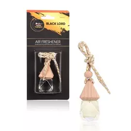 Ароматизатор-бутылочка AIRLINE кристалл "Perfume" black lord