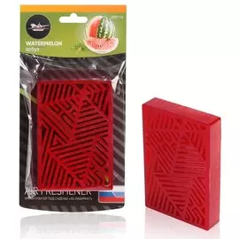 Ароматизатор под сиденье AIRLINE пластик "3D-лабиринт" арбузная свежесть