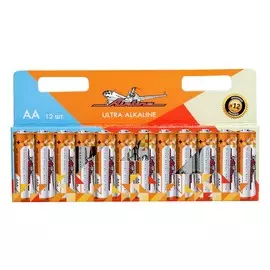 Батарейка LR6/AA щелочная (AIRLINE) (12шт) AA-12