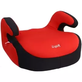 Бустер SIGER 6-12 лет 22-36 кг красный