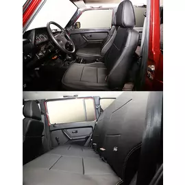 Чехлы на сиденья ВАЗ-2131 (93-) 5-дв. Senator Atlant (экокожа) черный (AZARD)