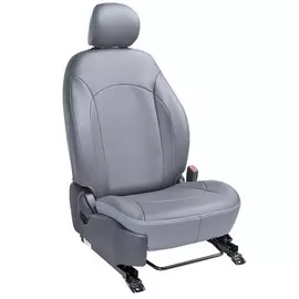 Чехлы Почин "Alonso" Hyundai Tucson экокожа cерые