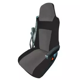 Чехлы Почин DAF ХF c 2012 экокожа черно-серые