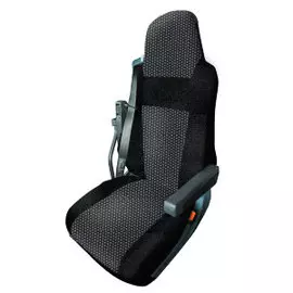 Чехлы Почин DAF ХF c 2012 жаккард черно-серые