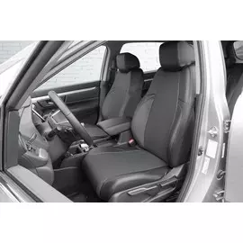 Чехлы Почин Honda CRV 5 поколение экокожа перфорация чёрные