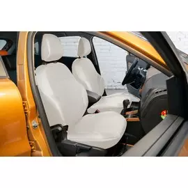 Чехлы Почин Lada X-RAY Cross экокожа перфорация белые