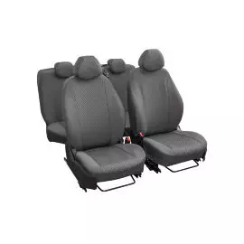 Чехлы Почин "Лима" Hyundai Creta жаккард-кожзам серые