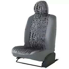 Чехлы Почин "Лима" Hyundai Santa Fe NEW 2013 жаккард-кожзам серые