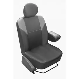 Чехлы Почин "Лима" Lada Largus 7 мест экокожа черно-серые