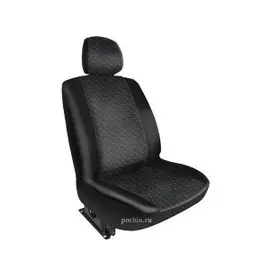 Чехлы Почин "Лима" Lada Largus жаккард-кожзам cерые