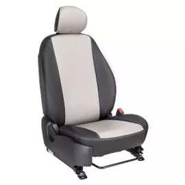 Чехлы Почин "Лима" Lada(ВАЗ) Largus экокожа черно-белые