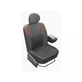 Чехлы Почин "Лима" Lada(ВАЗ) Largus экокожа черно-Коричневый