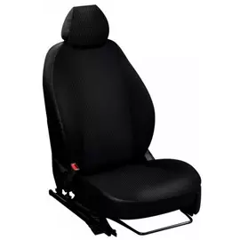 Чехлы Почин "Лима" Lada(ВАЗ) Largus жаккард-кожзам черные