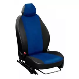 Чехлы Почин "Лима" Mitsubishi Outlander 2011 жаккард-кожзам зигзаг серые