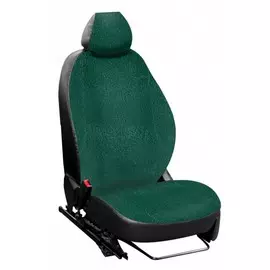 Чехлы Почин "Лима" Nissan Micra флок-кожзам зеленые