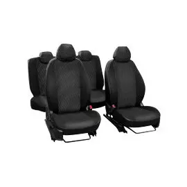 Чехлы Почин "Лима" Niva Chevrolet 2018 жаккард-кожзам черные