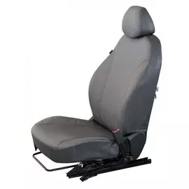 Чехлы Почин "Лима" Opel Astra "G" жаккард-кожзам cерые