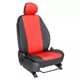 Чехлы Почин "Лима" Opel Astra "H" экокожа красные