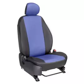 Чехлы Почин "Лима" Opel Astra "H" экокожа синие