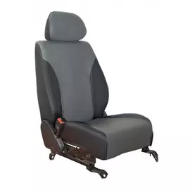 Чехлы Почин "Лима" УАЗ Патриот 2014 экокожа черно-cерые