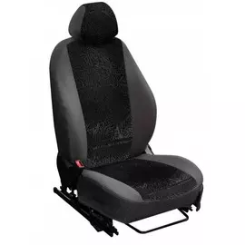 Чехлы Почин "Лима" Volkswagen Transporter жаккард-кожзам черные