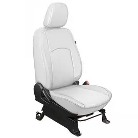 Чехлы Почин Mitsubishi ASX экокожа белые