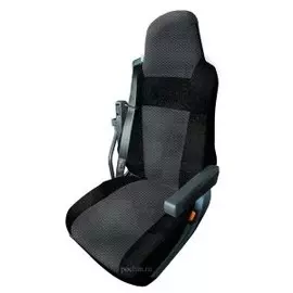 Чехлы Почин SCANIA 5 жаккард cерые