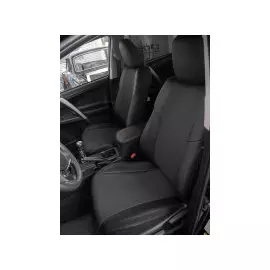 Чехлы Почин Toyota RAV-4 экокожа черные