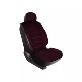 Чехлы Почин "Трио" ГАЗ Газель жаккард-кожзам красно-черные