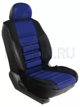 Чехлы Почин "Трио" Geely GC6 экокожа синие