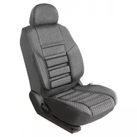 Чехлы Почин "Трио" Hyundai Getz жаккард-кожзам серые