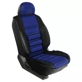 Чехлы Почин "Трио" НИВА 21214 М экокожа черно-синие