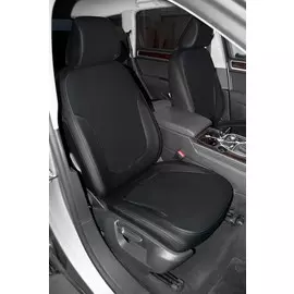 Чехлы Почин Volkswagen Touareg экокожа перфорация черные