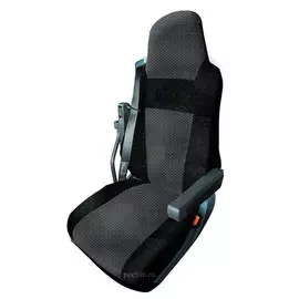 Чехлы Почин Volvo VNL-670 жаккард черно-cерые