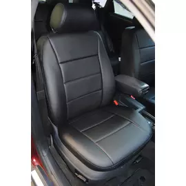 Чехлы Почин VW Tiguan экокожа черные