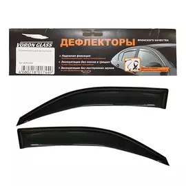 Дефлектор боковых стекол Газель на скотче 2шт. Voron Glass (AZARD)