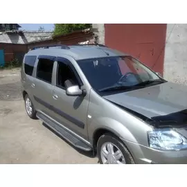 Дефлекторы окон LADA Largus Wg 2012- 4 door 4 шт