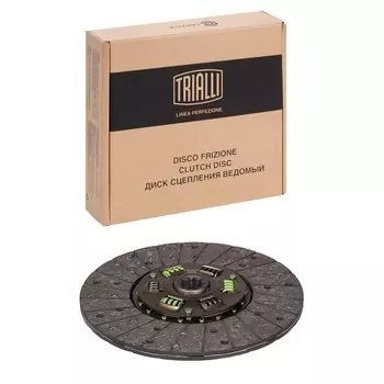 Диск сцепления ведомый для а/м Газ/ПАЗ (змз. 511, 512, 513) (TRIALLI)