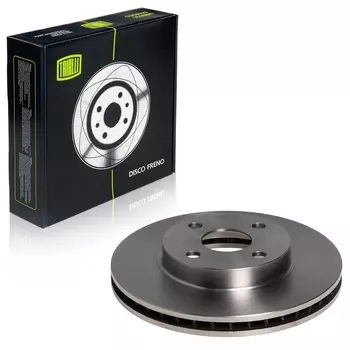 Диск тормозной TOYOTA Corolla E120 (00-)/LIFAN Solano (10-) передний d=255 (TRIALLI)