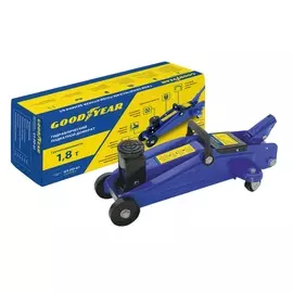 Домкрат гидравлический подкатной 1,8т 140мм-330мм Goodyear