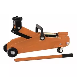 Домкрат гидравлический подкатной 2т 135мм-320мм в коробке (ТОП АВТО)