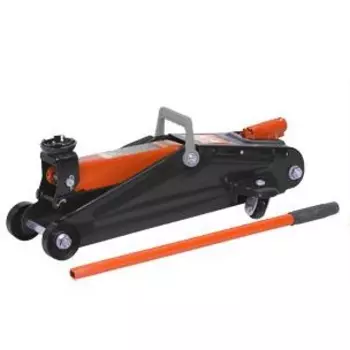 Домкрат подкатной гидравлический 2т до 385мм (АвтоДело) 43223