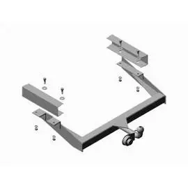 Фаркоп Bosal для GAZ Gazelle 2705, 3221 Minibus (глушитель в бок) 1995-2006