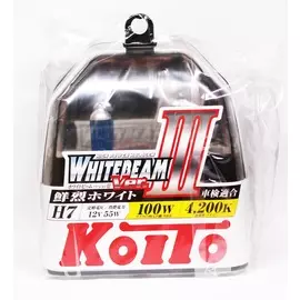 Галогенная лампа Koito Whitebeam H7 12v 55w 4200K