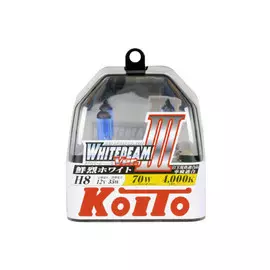 Галогенная лампа Koito Whitebeam H8 12v 35w 4000K