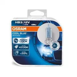 Галогенная лампа OSRAM COOL BLUE INTENSE HB3 12V 60W 4200К