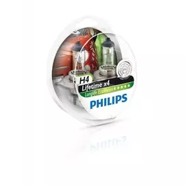 Галогенная лампа Philips LongLife EcoVision H4 12V 60/55W 3100K 2 шт