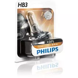 Галогенная лампа Philips Vision HB3 12V 65W 3200К