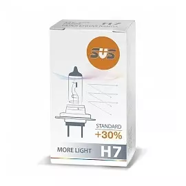 Галогенная лампа SVS Standard +30% H7 12V 100W