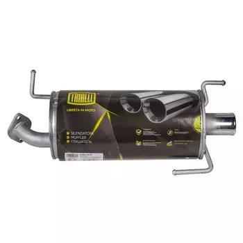 Глушитель SUZUKI Splash (08-) нерж.алюм сталь (TRIALLI)